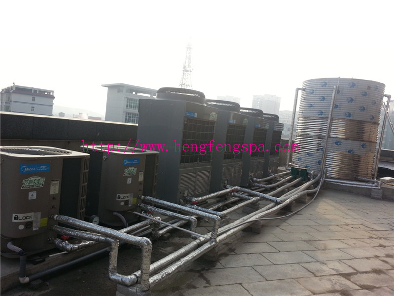 美的空氣能熱水器，熱泵熱水設備，中央熱水設備